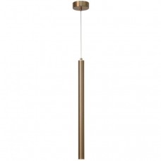 Φωτιστικό Κρεμαστό Μονόφωτο LED 5W 450lm 230V Θερμό φως σε Χρυσαφί 4019-GL